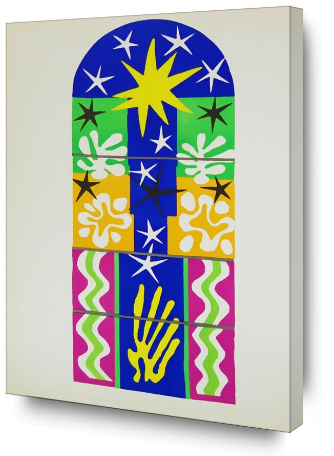 Verve, Nuit de Noel - Henri Matisse de Beaux-arts, Prodi Art, Matisse, Noël, dessin, collage