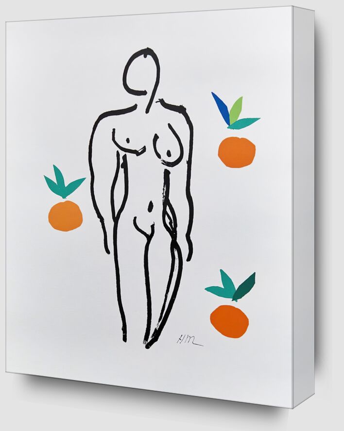 Verve, Nude with Oranges from Fine Art Zoom Alu Dibond Image
