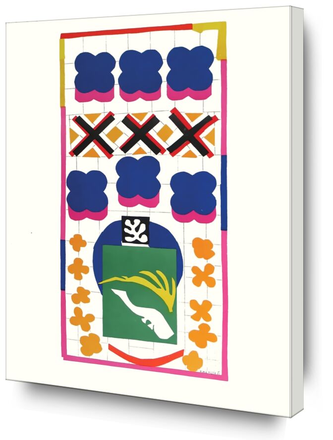 Verve - Chinese fish - Henri Matisse von Bildende Kunst, Prodi Art, Matisse, Fisch, Malerei, abstrakt, Porzellan, chinesischer Fisch