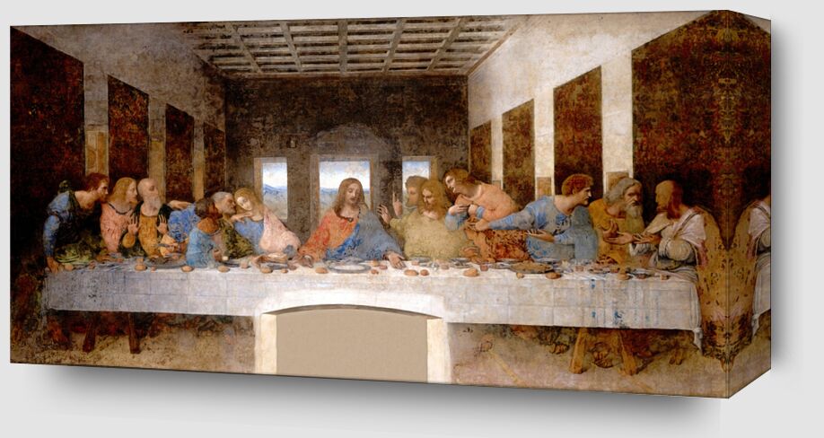 The Last Supper - Leonardo da Vinci from Fine Art Zoom Alu Dibond Image