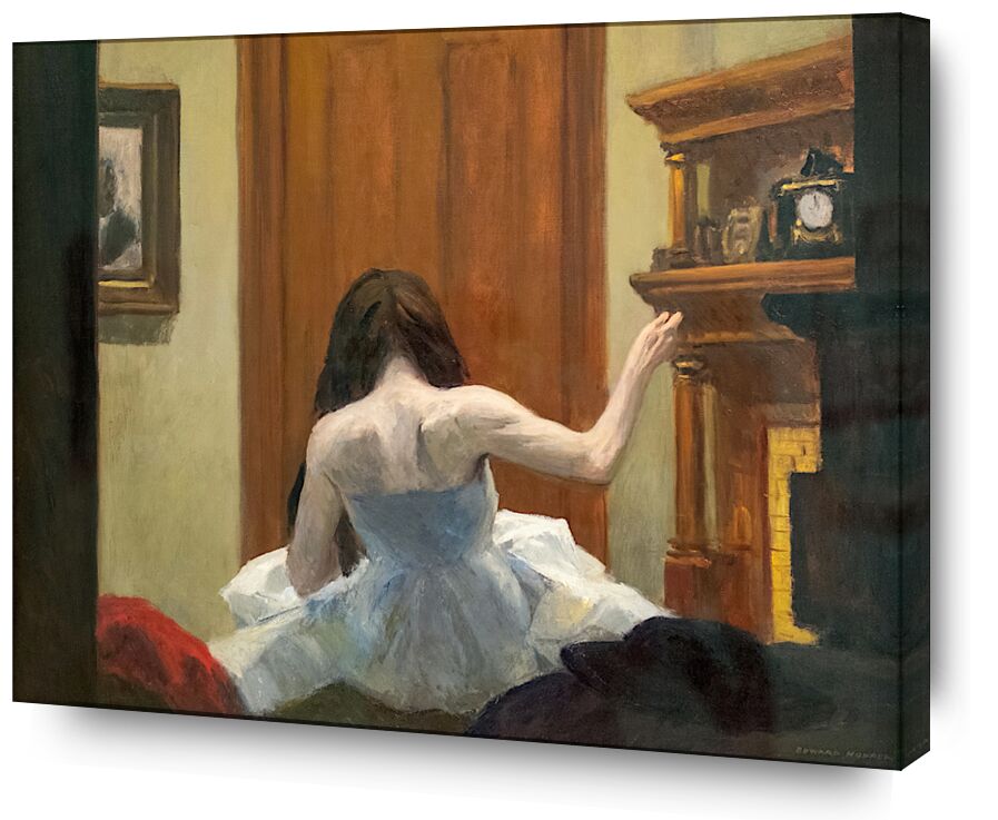 Intérieur de New York - Edward Hopper de Beaux-arts, Prodi Art, Edward Hopper, fille, danseuse