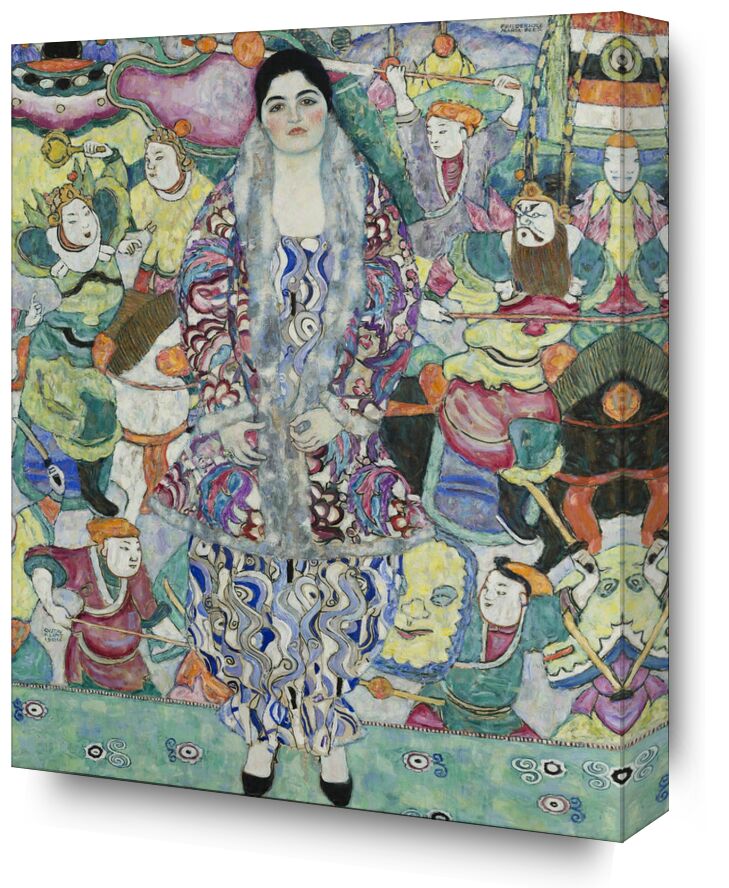 Portrait of Friedericke Maria Beer - Gustav Klimt from Fine Art, Prodi Art, KLIMT, portrait, painting, woman, Asia