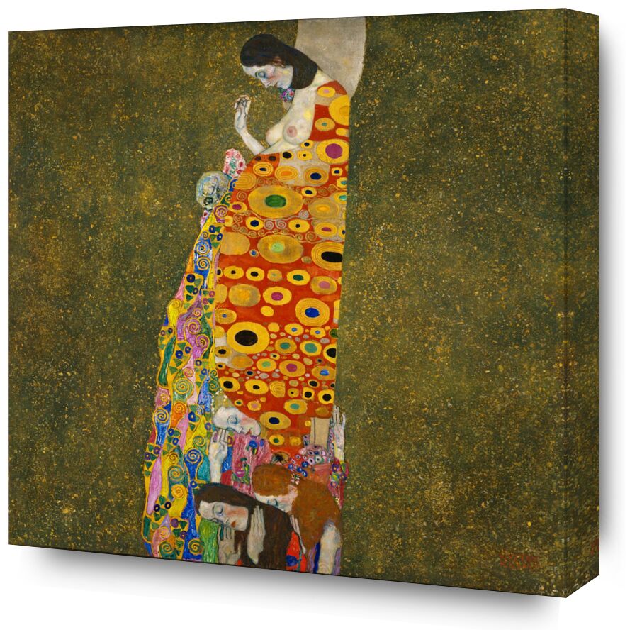 Hope II - Gustav Klimt from Fine Art, Prodi Art, KLIMT, woman, birth, death