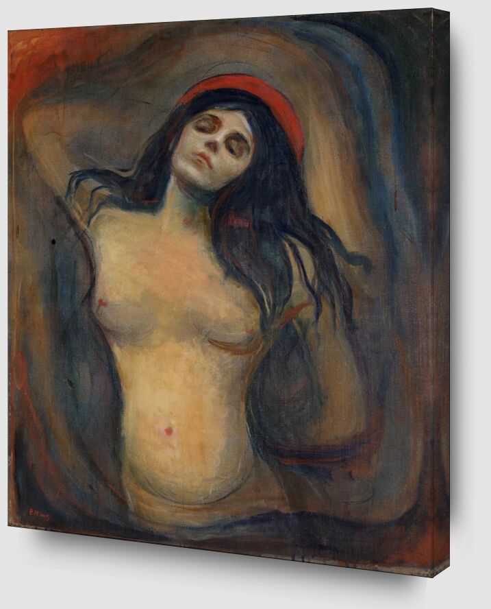 Madonna - Edvard Munch von Bildende Kunst Zoom Alu Dibond Image