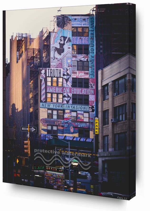 New-York Street de Caro Li, Prodi Art, New York, rue, NY, USA, états-unis, Cher Li, Photographie, la photographie