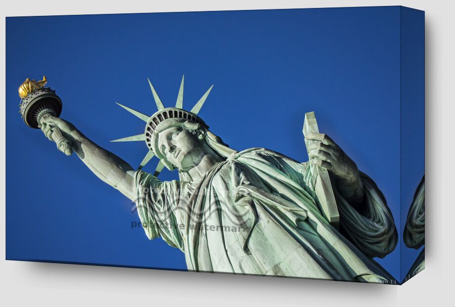 Statut of Liberty from Caro Li Zoom Alu Dibond Image
