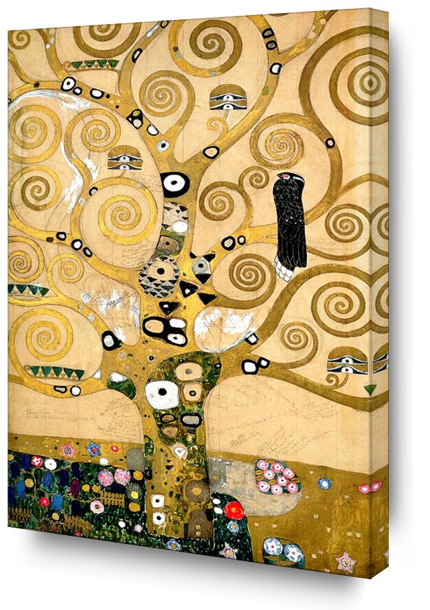 L'arbre de vie - Gustav Klimt de Beaux-arts, Prodi Art, arbre de vie, art nouveau, peinture, arbre