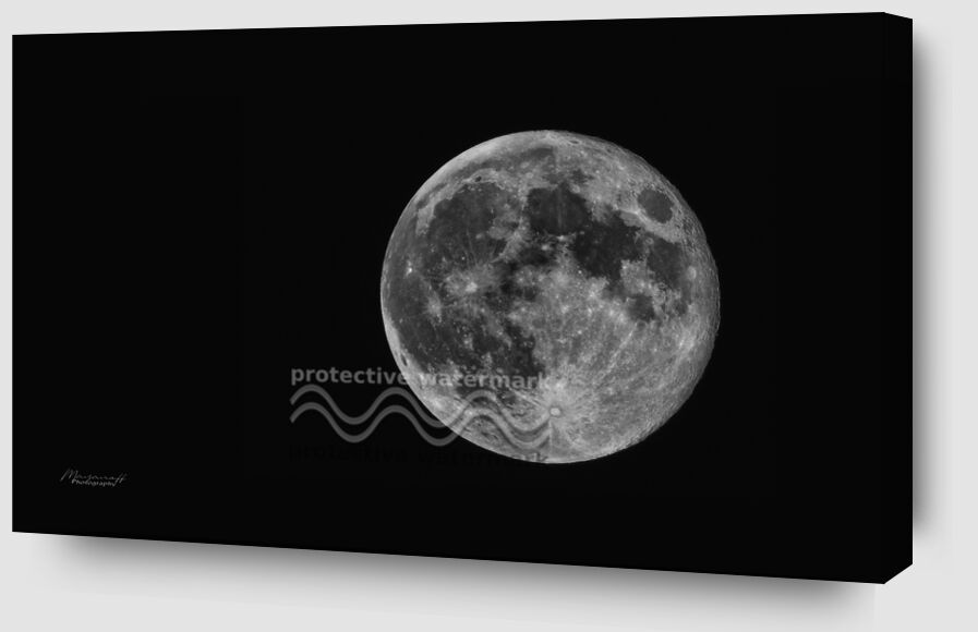 Beauté lunaire de Mayanoff Photography Zoom Alu Dibond Image