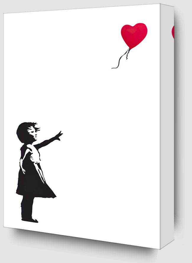 Balloon Girl - BANKSY from Fine Art Zoom Alu Dibond Image