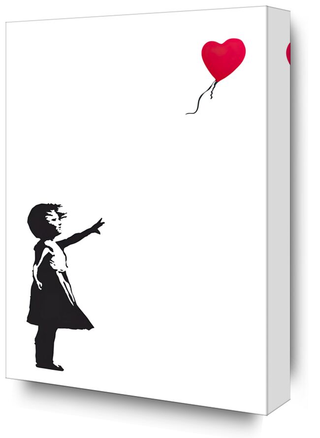 Balloon Girl - BANKSY from Fine Art, Prodi Art, banksy, girl, balloon, street art, girl with red balloon