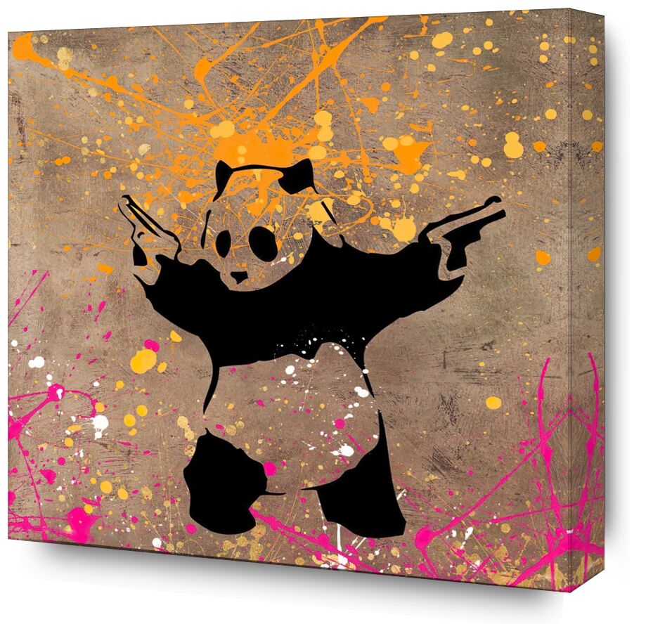 Panda with Guns - BANKSY from Fine Art, Prodi Art, panda, guns, street art, banksy, graffiti
