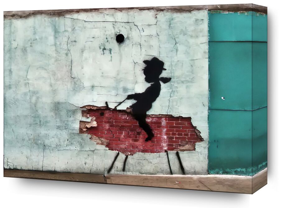 Pig - BANKSY from Fine Art, Prodi Art, cow-boy, banksy, pig, street art