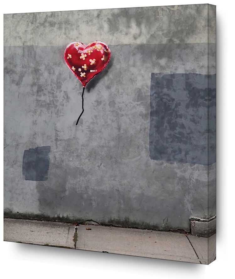 NY Love - BANKSY from AUX BEAUX-ARTS, Prodi Art, banksy, street art, new york, NYC, love, graffiti