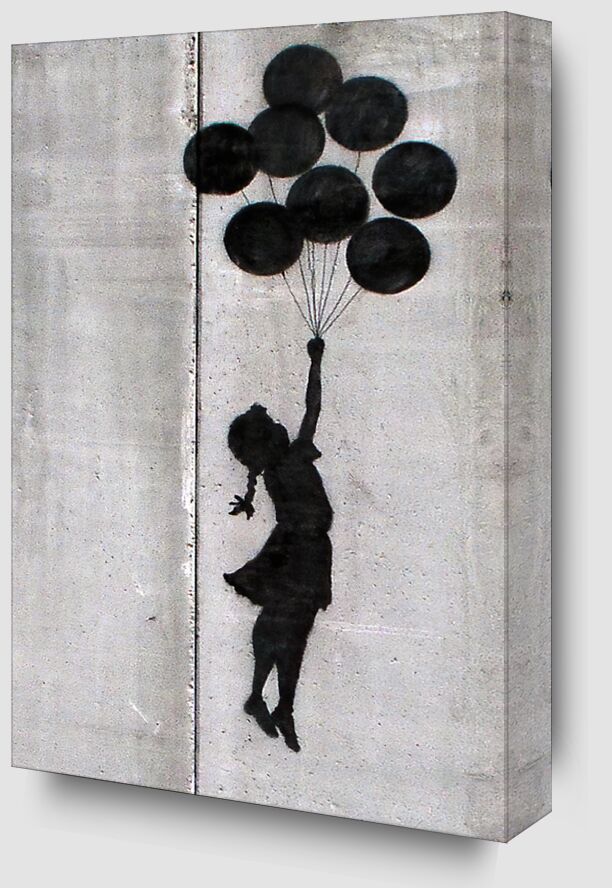 Balloon Girl - BANKSY from Fine Art Zoom Alu Dibond Image