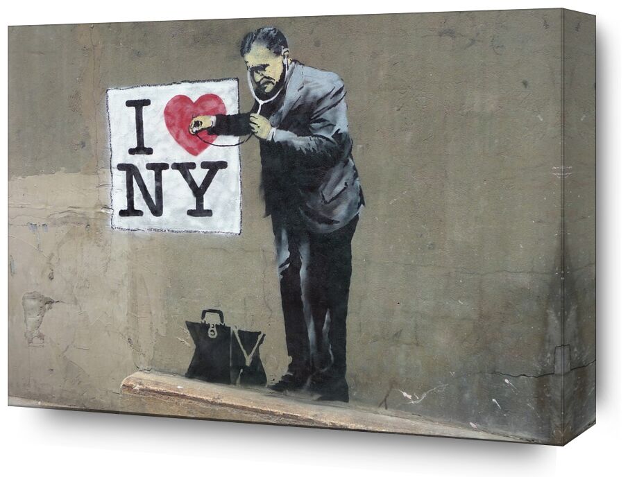 I Love NY - BANKSY from Fine Art, Prodi Art, banksy, New-York, street art, love, graffiti