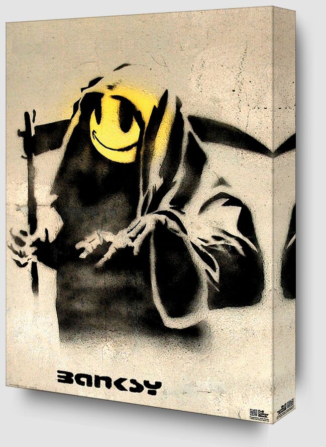The Reaper - BANKSY from Fine Art Zoom Alu Dibond Image