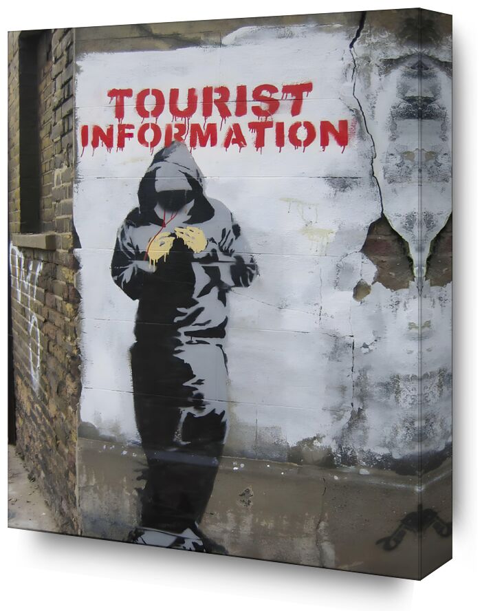Tourist Information - BANKSY from Fine Art, Prodi Art, wall, tourism, street art, banksy