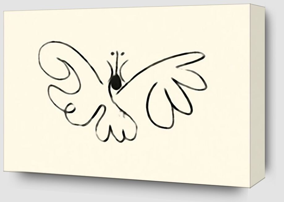 The Butterfly  from Fine Art Zoom Alu Dibond Image