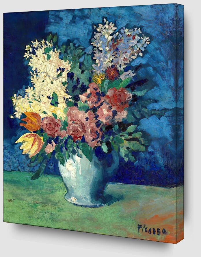 Flowers 1901 - Picasso von Bildende Kunst Zoom Alu Dibond Image