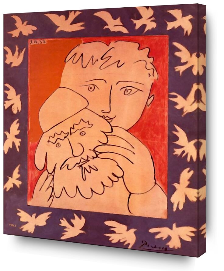 New Year - Picasso von Bildende Kunst, Prodi Art, Neujahr, abstrakt, Malerei, Picasso