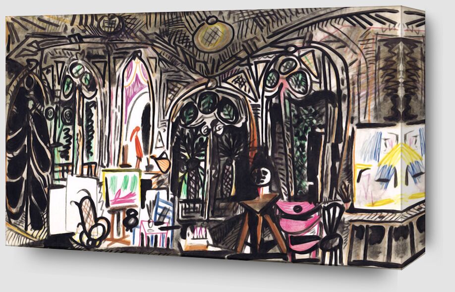 California Notebook 01 - Picasso from Fine Art Zoom Alu Dibond Image