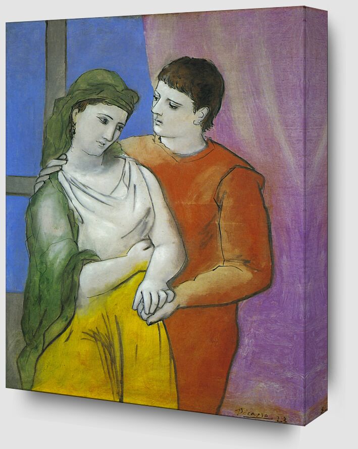 The Lovers - Picasso from Fine Art Zoom Alu Dibond Image