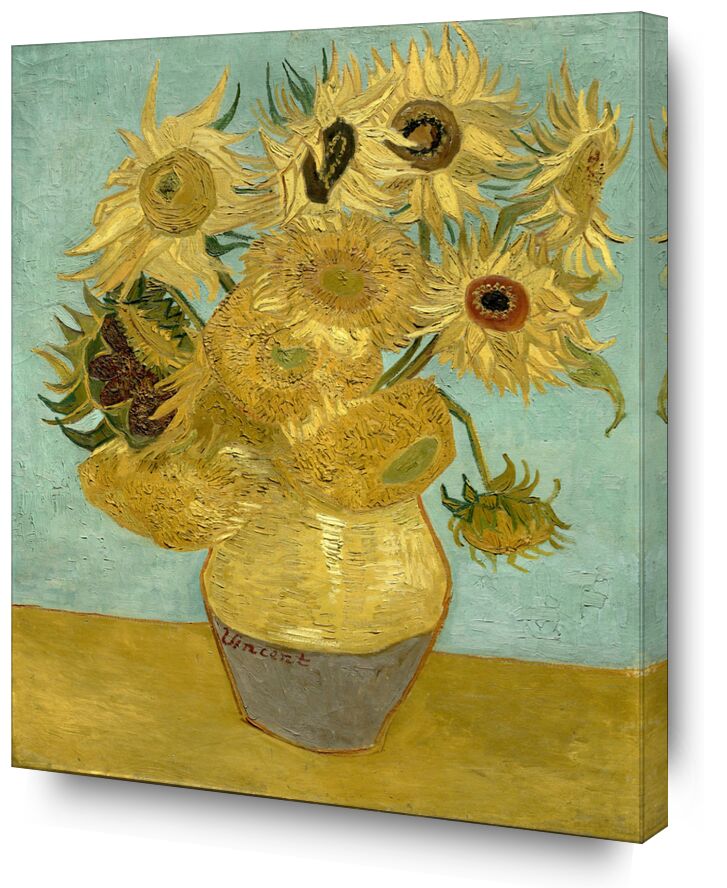 Sunflowers desde Bellas artes, Prodi Art, girasol, pintura, Van gogh