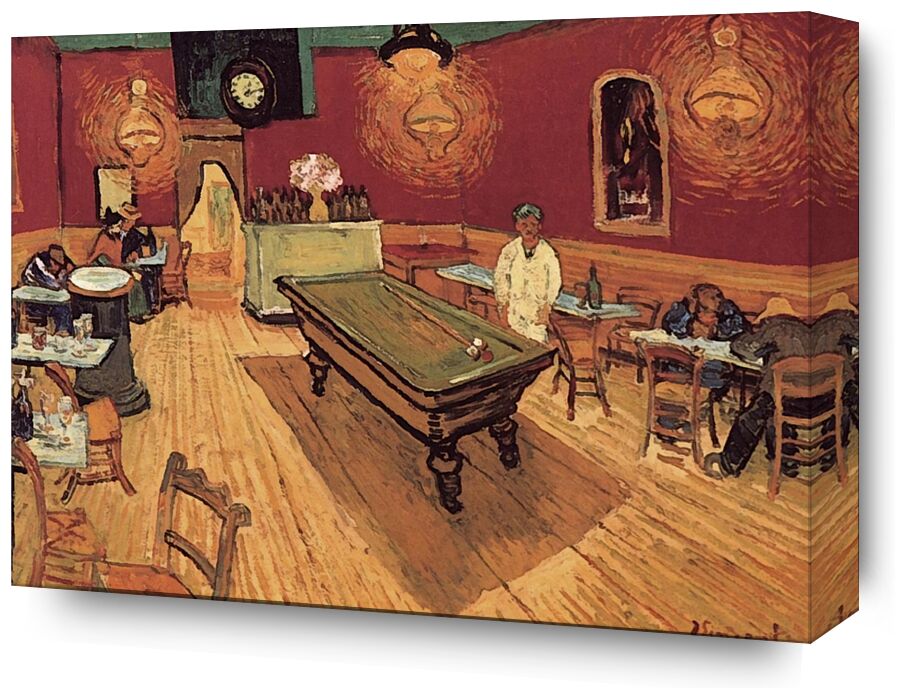 Night Cafe - Van Gogh from Fine Art, Prodi Art, Van gogh, painting, coffee, billiards