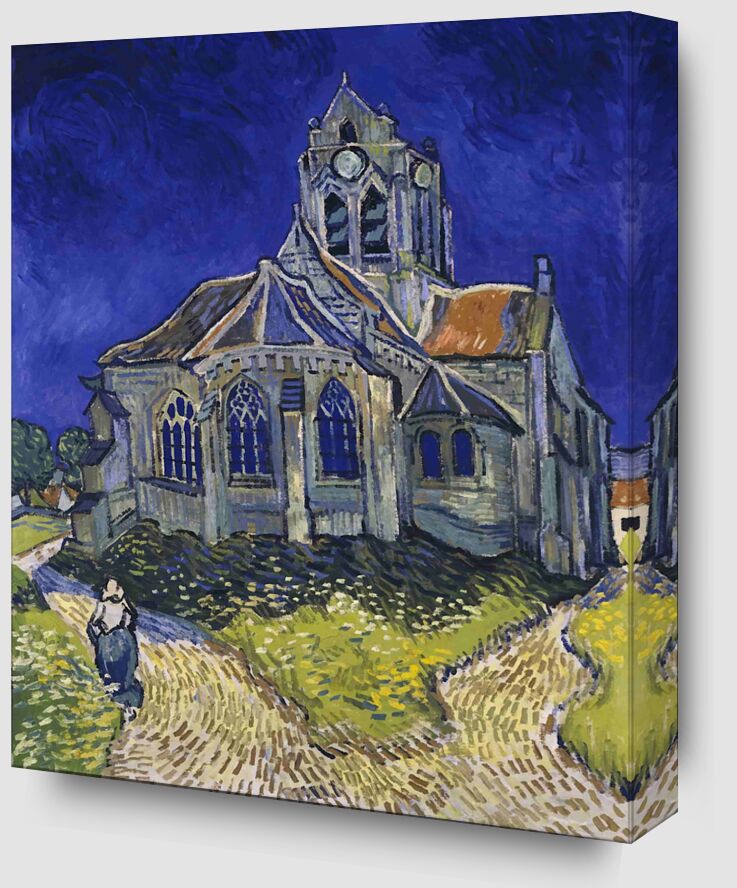 Auvers - Van Gogh from Fine Art Zoom Alu Dibond Image