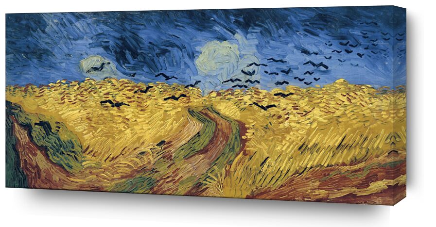 Champ de Blé aux Corbeaux - Van Gogh de Beaux-arts, Prodi Art, Van gogh, peinture, blé, champs, corbeaux