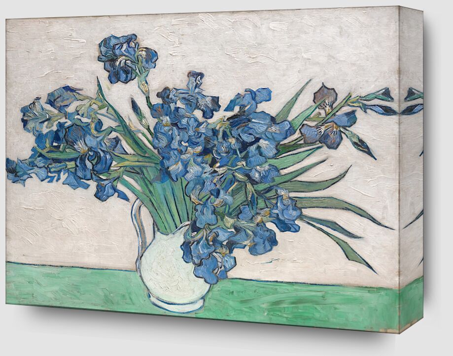 Irises - Van Gogh from Fine Art Zoom Alu Dibond Image