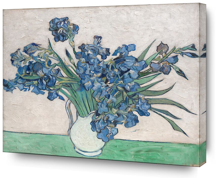 Irises desde Bellas artes, Prodi Art, Van gogh, pintura, iris, bodegón, flores, manojo, ramo de flores