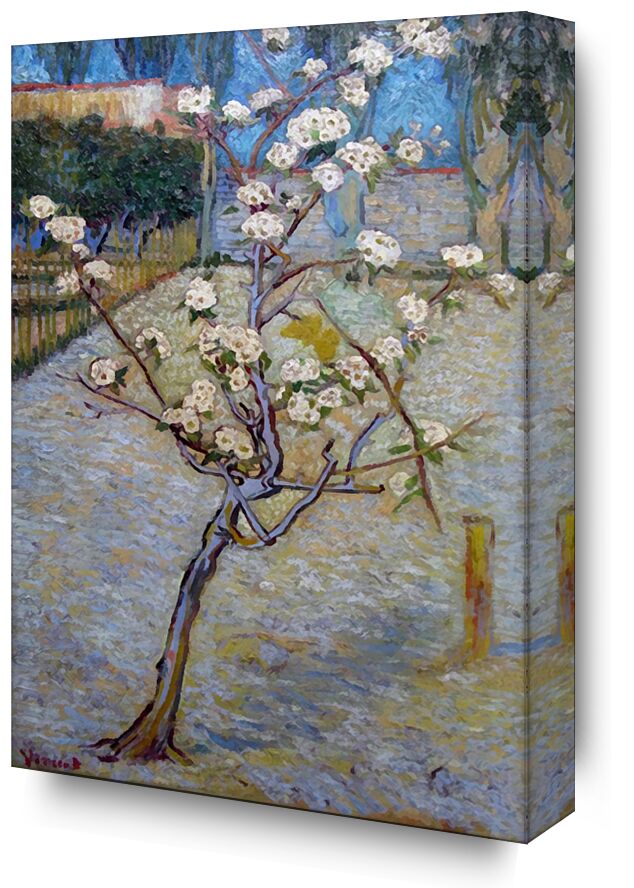 Peartree - Van Gogh from Fine Art, Prodi Art, Van gogh, tree, landscape, nature, Pear tree