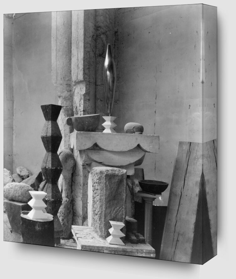 Brancusi's Studio, 1920 - Edward Steichen from Fine Art Zoom Alu Dibond Image