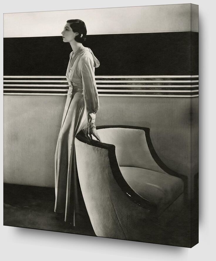 Vogue, November 1933 - Edward Steichen from AUX BEAUX-ARTS Zoom Alu Dibond Image