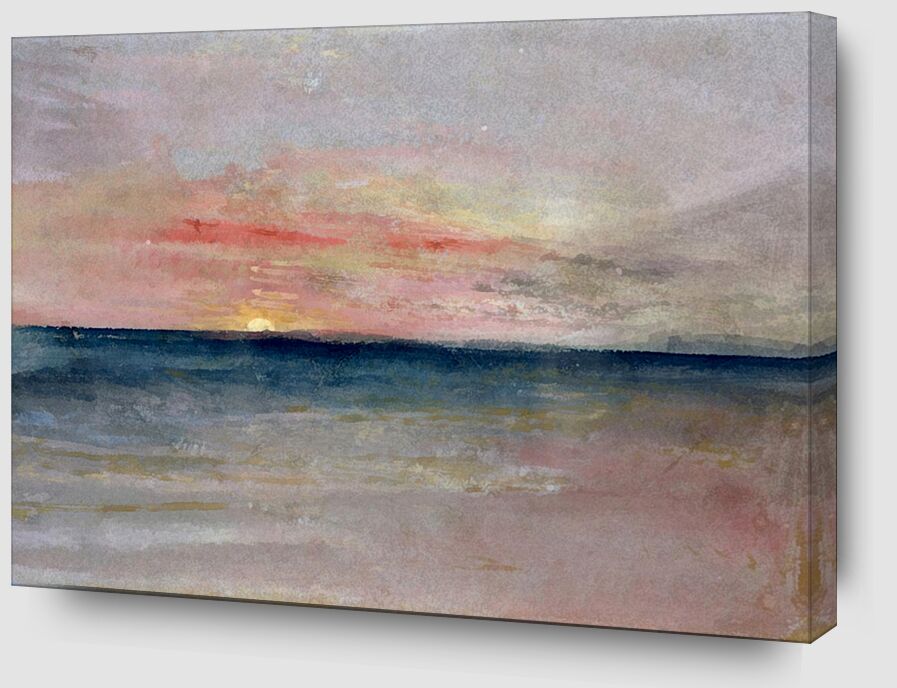 Sunset - TURNER von Bildende Kunst Zoom Alu Dibond Image