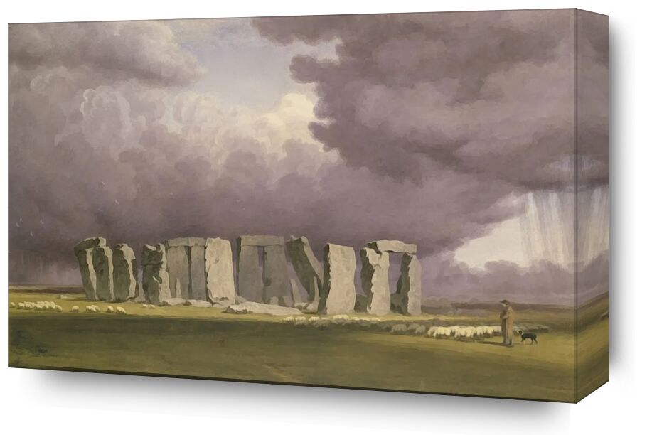 Stonehenge: Stormy Day from Fine Art, Prodi Art, TURNER, painting, england, storm, Stonehenge
