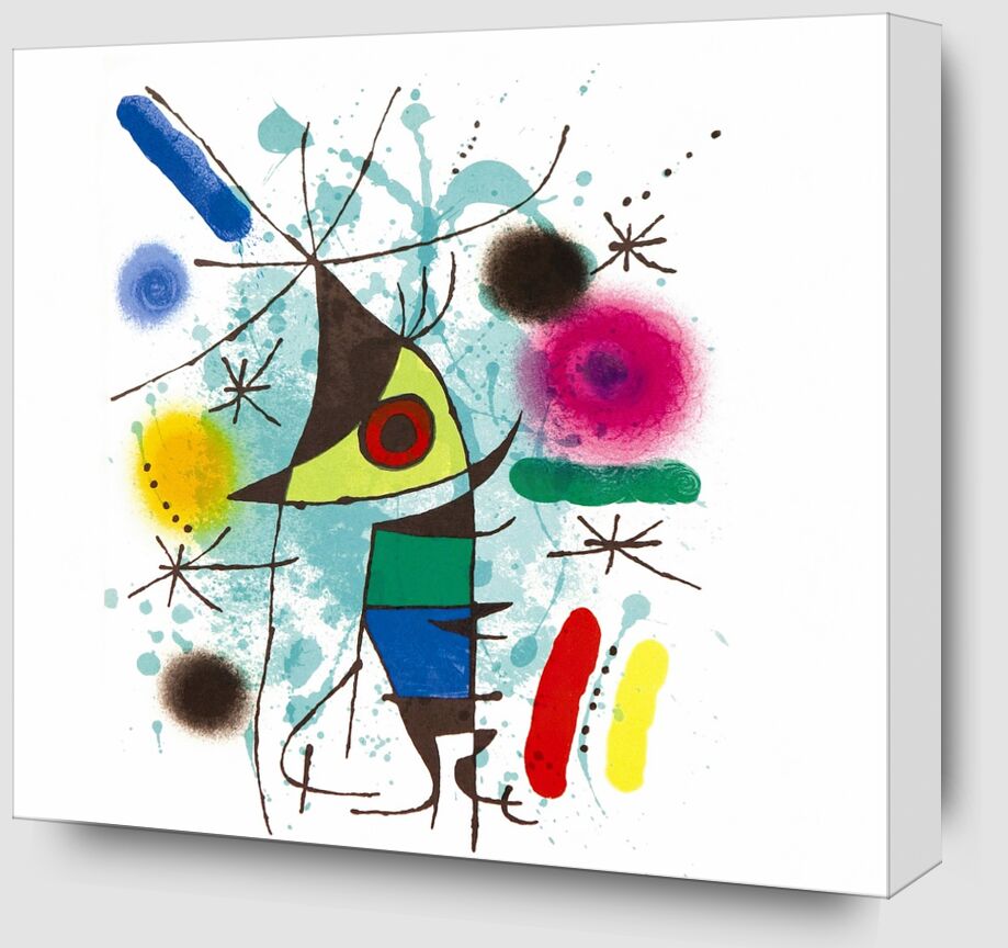 The Singing Fish - Joan Miró from Fine Art Zoom Alu Dibond Image