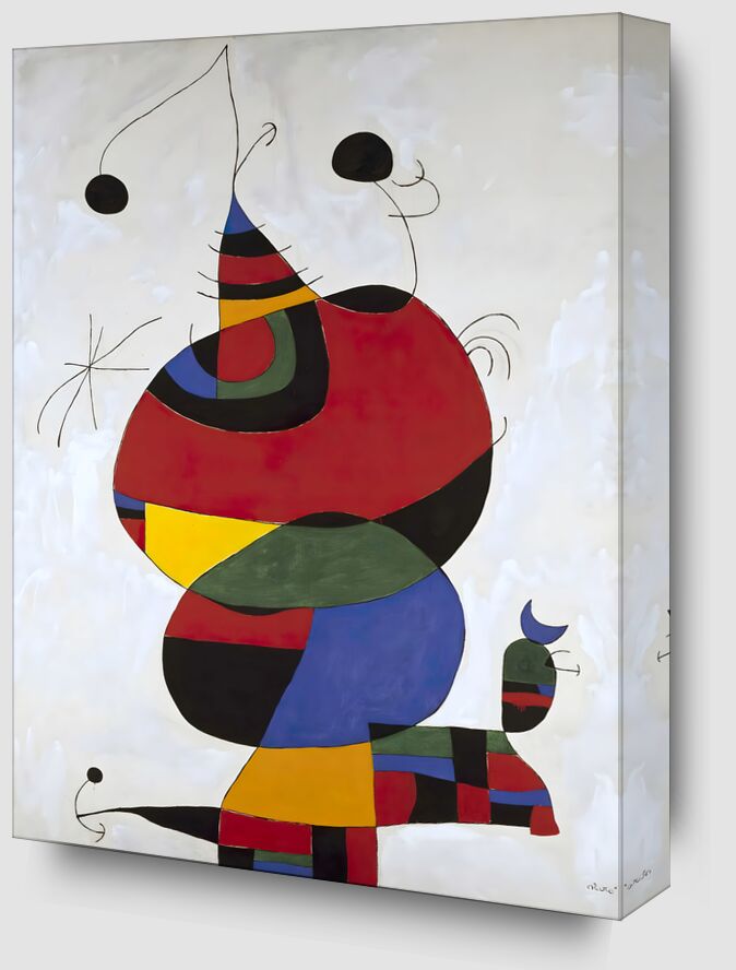 Hommage a Picasso - Joan Miró from Fine Art Zoom Alu Dibond Image