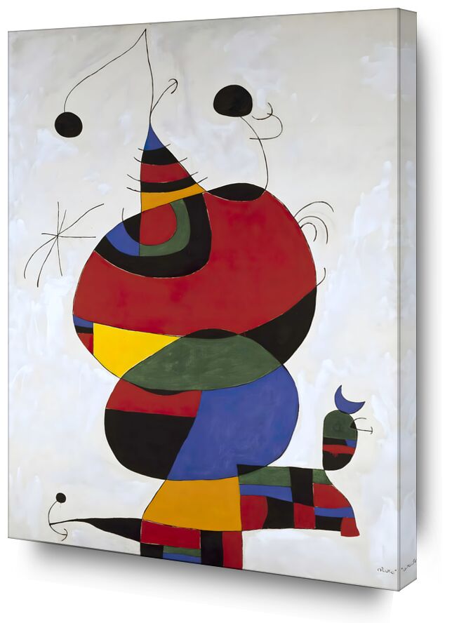 Hommage à Picasso - Joan Miró de Beaux-arts, Prodi Art, picasso, portrait, dessin au crayon, Joan Miró, Hommage