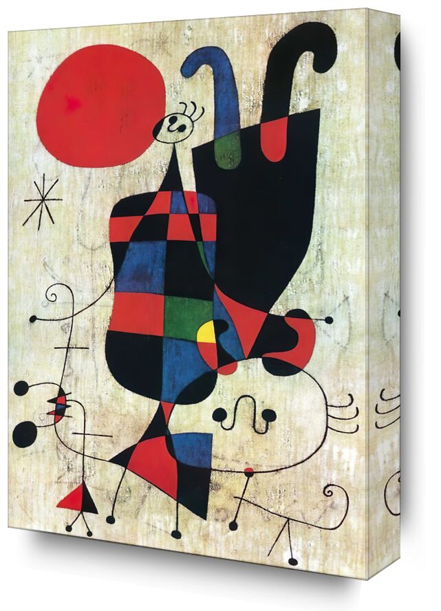Inverted from Fine Art, Prodi Art, inverted, abstract, drawing, Joan Miró