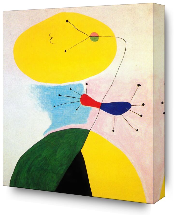 Portrait - Joan Miró from Fine Art, Prodi Art, colors, abstract, drawing, portrait, Joan Miró