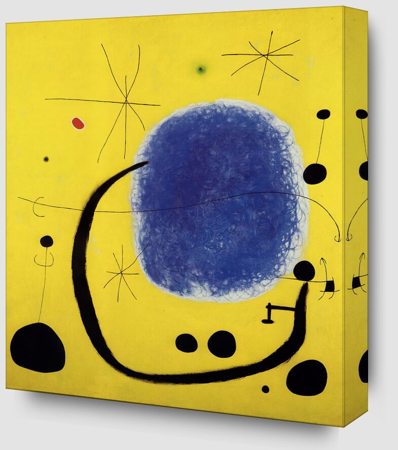 The Gold of the Azure, 1967 - Joan Miró from Fine Art Zoom Alu Dibond Image