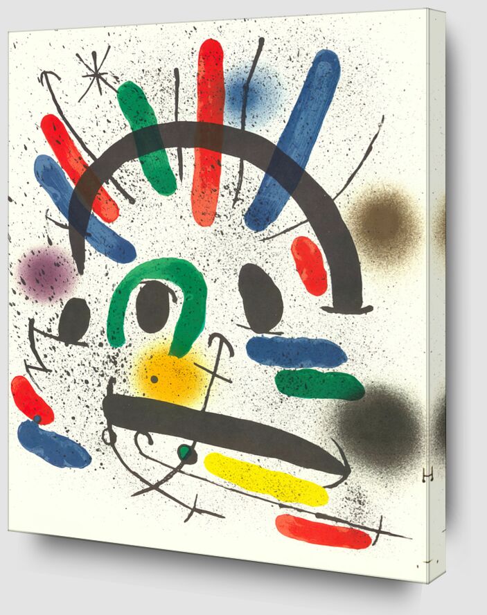 Litografia original II - Joan Miró from AUX BEAUX-ARTS Zoom Alu Dibond Image