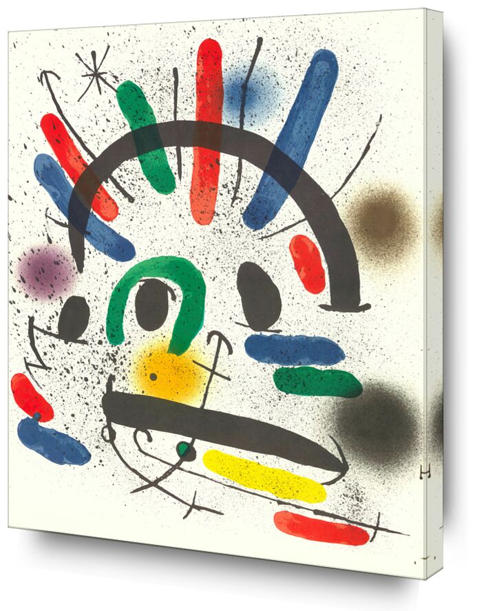 Litografia original II - Joan Miró von Bildende Kunst, Prodi Art, Joan Miró, Malerei, abstrakt, Lithografie