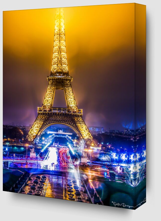 Tour Eiffel après la pluie. from Octav Dragan Zoom Alu Dibond Image