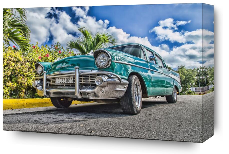 Retro from Aliss ART, Prodi Art, vehicle, screw, drive, classic car, automobile, asphalt, wheel, raw, trees, travel, transportation system, transport, summer, style, street, sky, road, reflection, breed, pavement, outdoors, luxury, low angle shot, car, chrome, classic, clouds