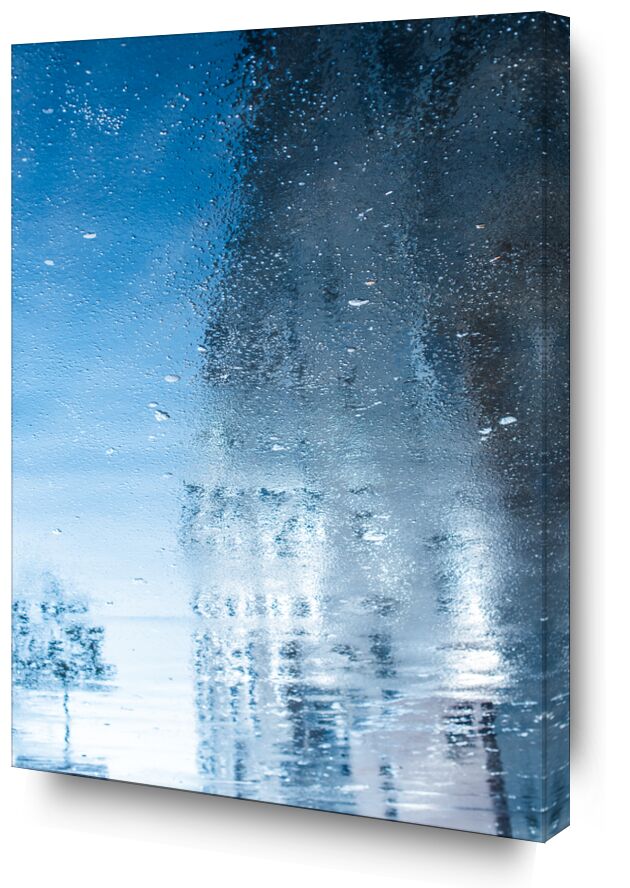 Réflexion reflection de Marie Guibouin, Prodi Art, photo urbaine, arbre, eau, peinture, abstrait, Urbain, ville, reflet, réflexion