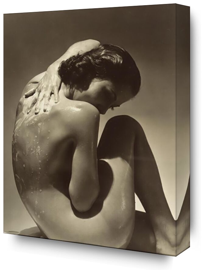 Back - Edward Steichen 1923 from Fine Art, Prodi Art, shower, savon, edward steichen, woman, two, nude