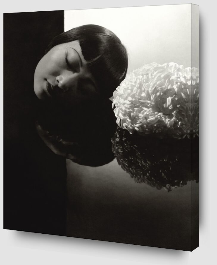Hollywood confession  Anna May Wong - Edward Steichen 1931 von Bildende Kunst Zoom Alu Dibond Image